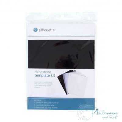 Silhouette rhinestone template kit