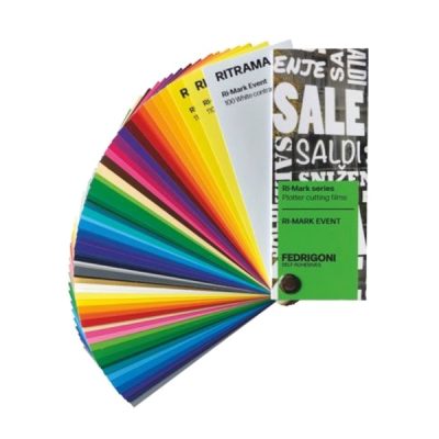 Ritrama vinyl kleurenwaaaier mat en glans