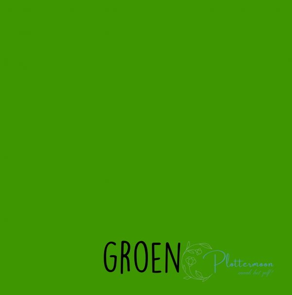 Statisch vinyl groen