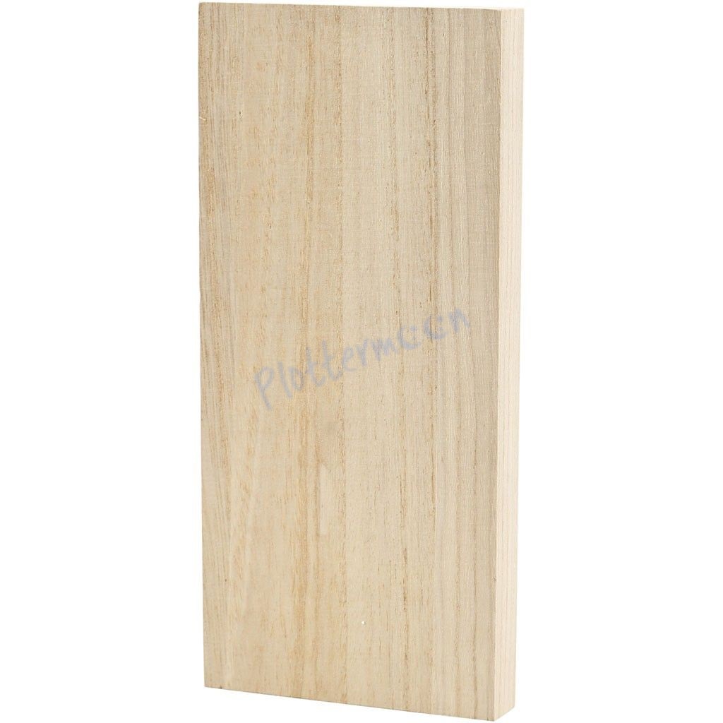 Blanco houten plankje - Plottermoon