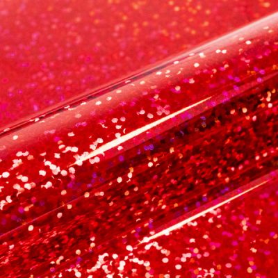 Siser holografische flex H0007 Red