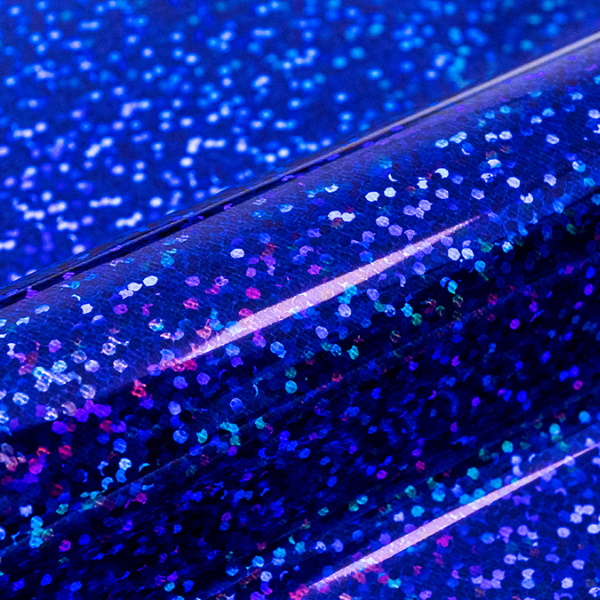 Siser holografische flex H0083 Royal blue