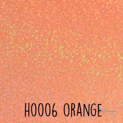 Siser holografische flex H0006 Orange