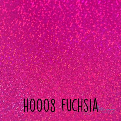 Siser holografische flex H0008 Fuchsia