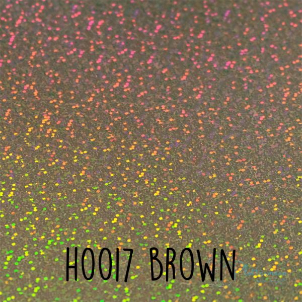Siser holografische flex H0017 Brown