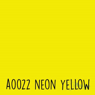 Siser neon flex A0022 Neon yellow