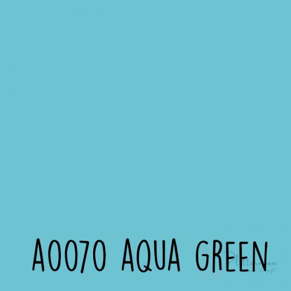 Siser effen flex A0070 Aqua green