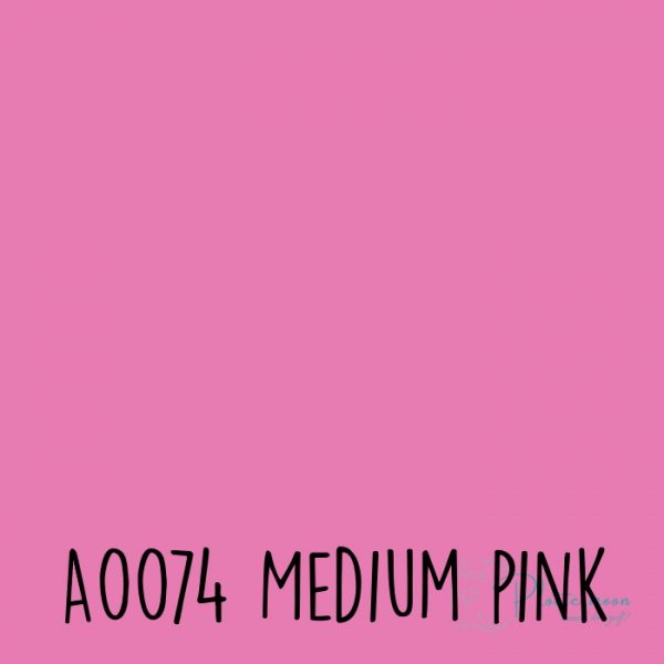 Siser effen flex A0074 Medium pink
