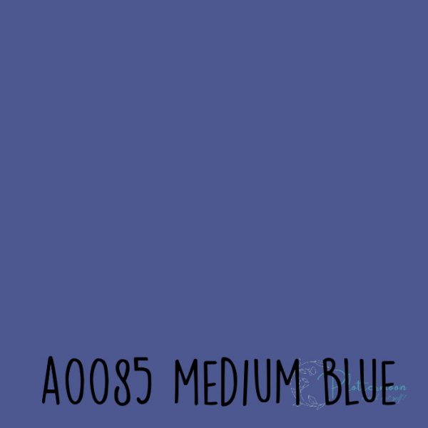 Siser effen flex A0085 Medium blue