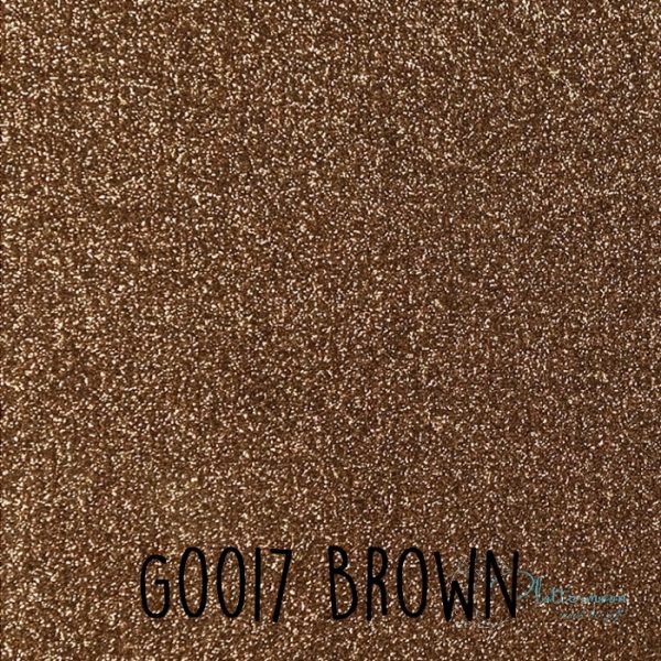 Siser glitter flex G0017 Brown
