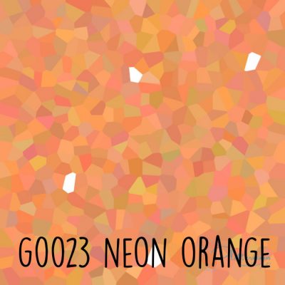 Siser glitter flex G0023 Neon orange