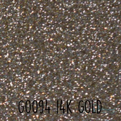 Siser glitter flex G0094 14k gold