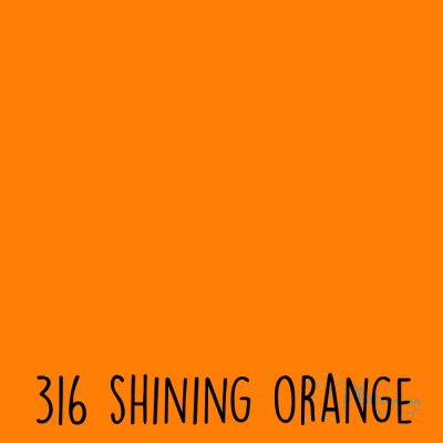 Ritrama vinyl mat 316 Shining orange