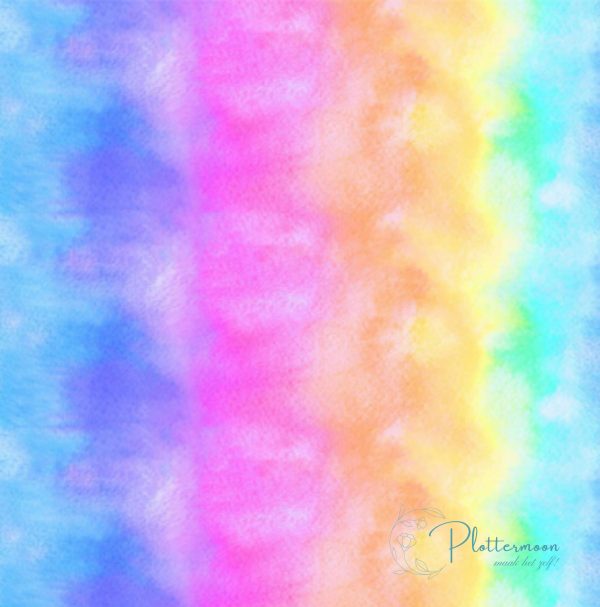 Siser easypattern Watercolor rainbow