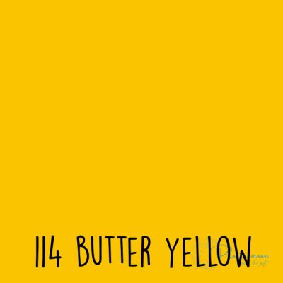 Ritrama vinyl glans 114 Butter yellow