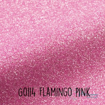 Siser glitter flex G0114 Flamingo pink