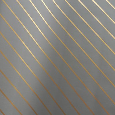 Inpakpapier Stripes Grey/Gold