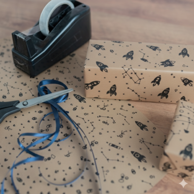 inpak papier voor jongens