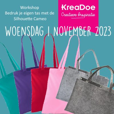 Workshop Kreadoe WOENSDAG 1 NOVEMBER