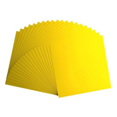 Florence cardstock 216gr glad 30.5x30.5cm Lemon yellow